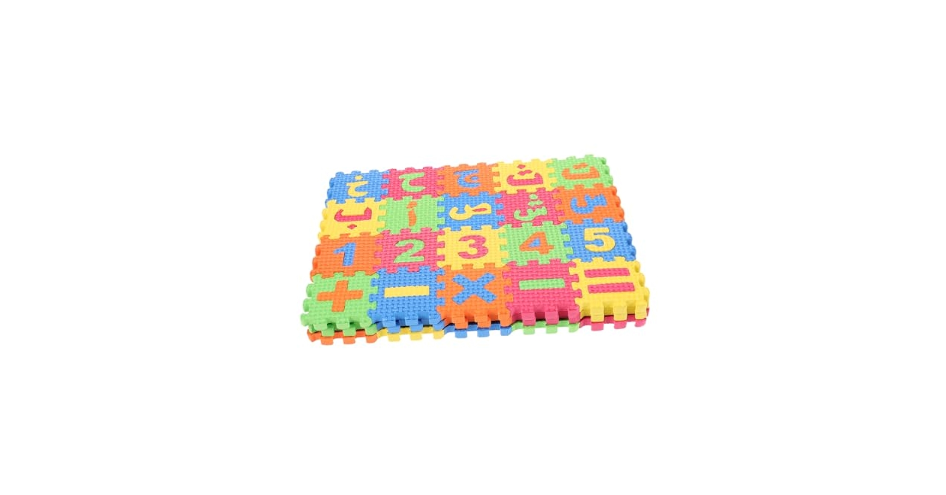 Amazon.co.jp: VINTORKY 60個アラビア文字マット 子供用プレイ